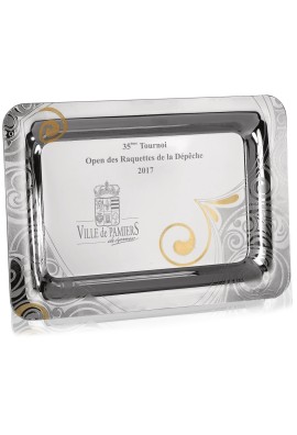 Plateau Métal Personnalisé : 184-41-LO