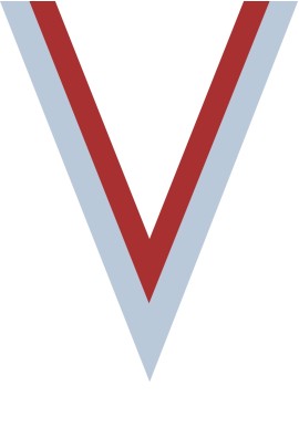 Ruban Médaille  Rouge/Blanc  : 6035