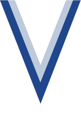 Ruban Médaille  Blanc/Bleu  : 6043