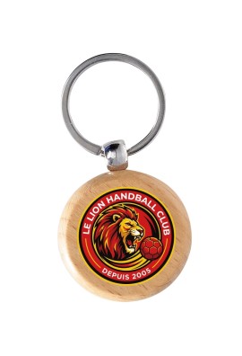 Porte Clés Bois Logoté – KB06-LO