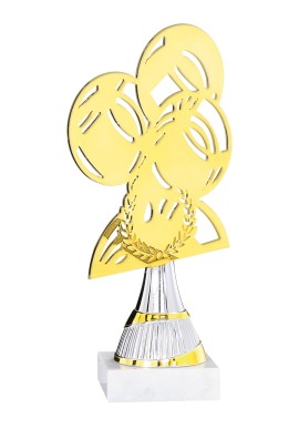Trophée Métal Boule & Pétanque 55111