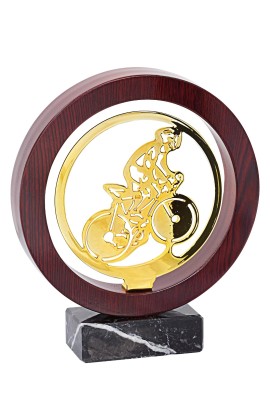 Trophée Bois Métal Football JX03