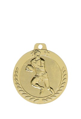 Médaille Ø 40 mm Rugby - DX15