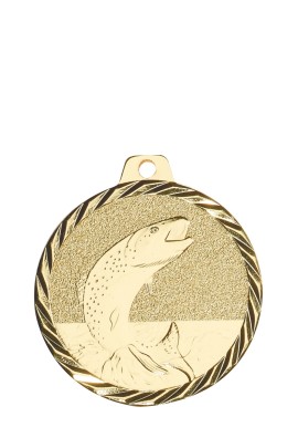 Médaille Ø 50 mm Pêche  - NZ06