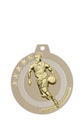 Médaille Ø 50 mm Basket  - NQ02