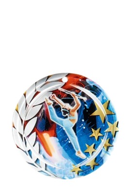 Médaille Ø 70 mm Twirling Bâton  - NA29