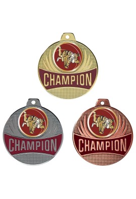 Médaille Ø 50 mm Judo  - CX16