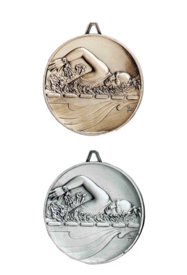 Médaille Ø 65 mm Natation - 920-650