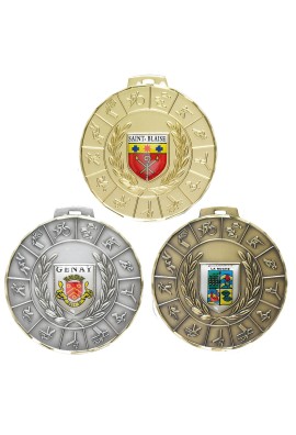 Médaille Mairies Ø 70 mm Logotée - A32