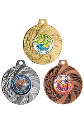 Médaille Logotée Ø 50 mm - Q-075-LO