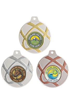 Médaille Logotée Ø 50 mm - Q-070-LO