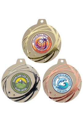 Médaille Logotée Ø 50 mm - 023-LO