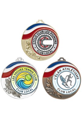 Médaille Logotée Ø 70 mm - 063-LO