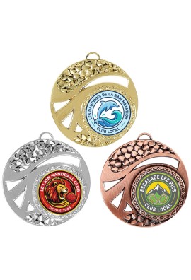Médaille Logotée Ø 50 mm - 033-LO