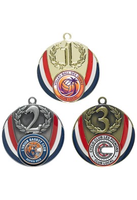 Médaille Logotée Ø 50 mm - 065-LO