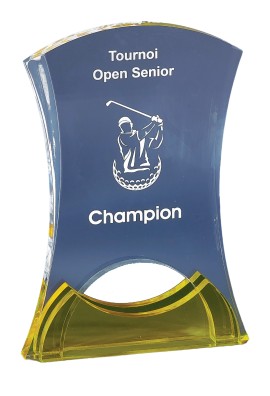 Trophée Acryglass Personnalisé 178-11-LO