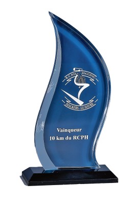 Trophée Acryglass Personnalisé 178-51-CLI