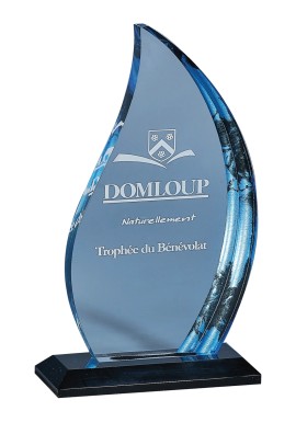 Trophée Acryglass Personnalisé 180-41-CLI