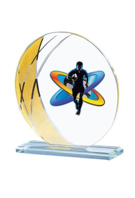 Trophée Verre Personnalisé 124-03-BJ