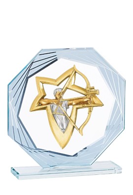 Trophée Verre Personnalisé 130-12-NJ