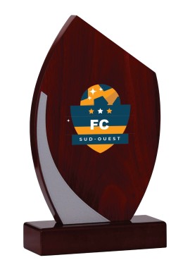 Trophée Bois Personnalisé 151-12-LO