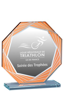 Trophée Verre Personnalisé 160-41-CLI