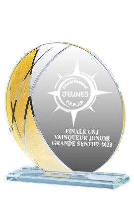 Trophée Verre Personnalisé 161-13-LO