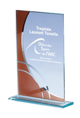 Trophée Verre Personnalisé 162-31-LO
