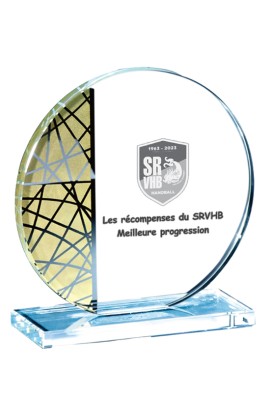 Trophée Verre Personnalisé 171-53-CLI
