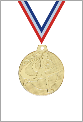 Médaille Ø 32 mm Course à pied – Q-060