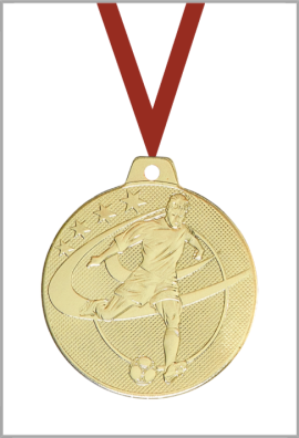 Lot de 50 Médailles Ø 50 mm Football – Q-051