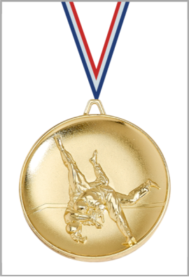 Médaille Ø 65 mm Judo  - NK07