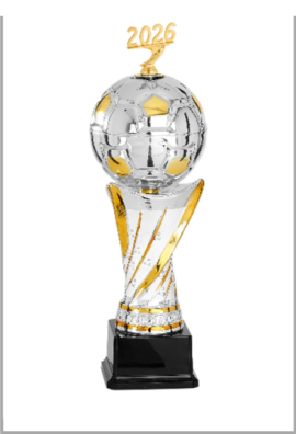 Trophée Métal Football 86-11
