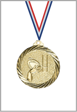 Médaille Ø 32 mm Rugby  - NX15