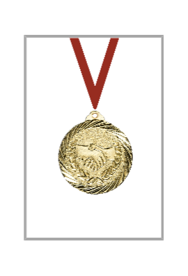 Médaille Ø 32 mm Amitié  - NX01