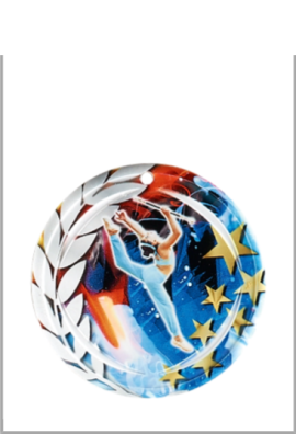 Médaille Ø 70 mm Twirling Bâton  - NA29