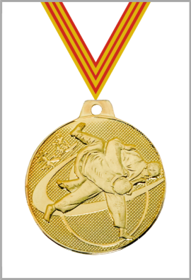 Lot de 50 Médailles Ø 50 mm Judo – Q-091