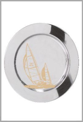 Assiette métal Personnalisée : 182-11-CLI