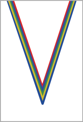 Ruban Médaille  Olympique  : 6033-1