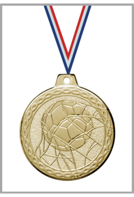Médaille Ø 50 mm Football  - Q-035