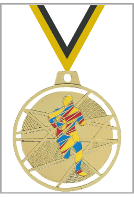 Médaille Ø 70 mm Rugby - BX10