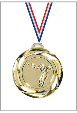 Médaille Ø 40 mm Boules & Pétanque  - NF16