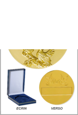 Médaille Noces d'Or Ø 70 mm – A35