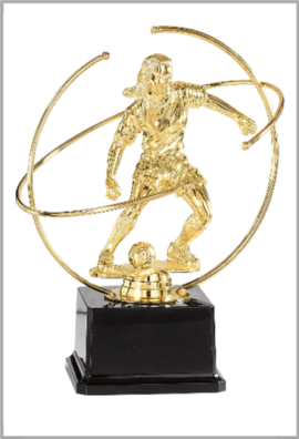 Trophée Métal Football 90-01