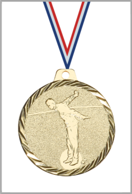 Médaille Ø 50 mm Boules & Pétanque  - NZ13