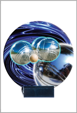 Trophée Céramique Boule & Pétanque B06