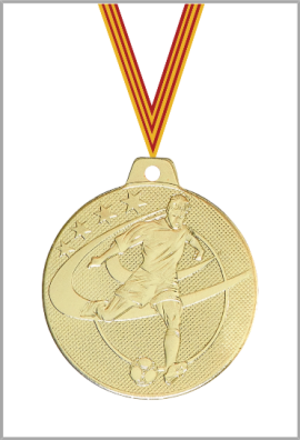 Médaille Ø 50 mm Football – Q-051