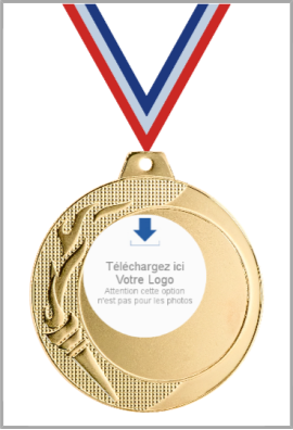 Médaille Logotée Ø 70 mm – Q-079-LO