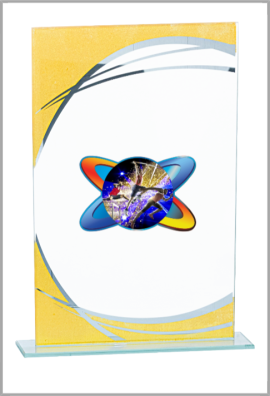 Trophée Verre Personnalisé 123-01-BJ