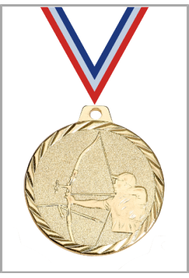 Médaille Ø 50 mm Tir à l'arc  - NZ27